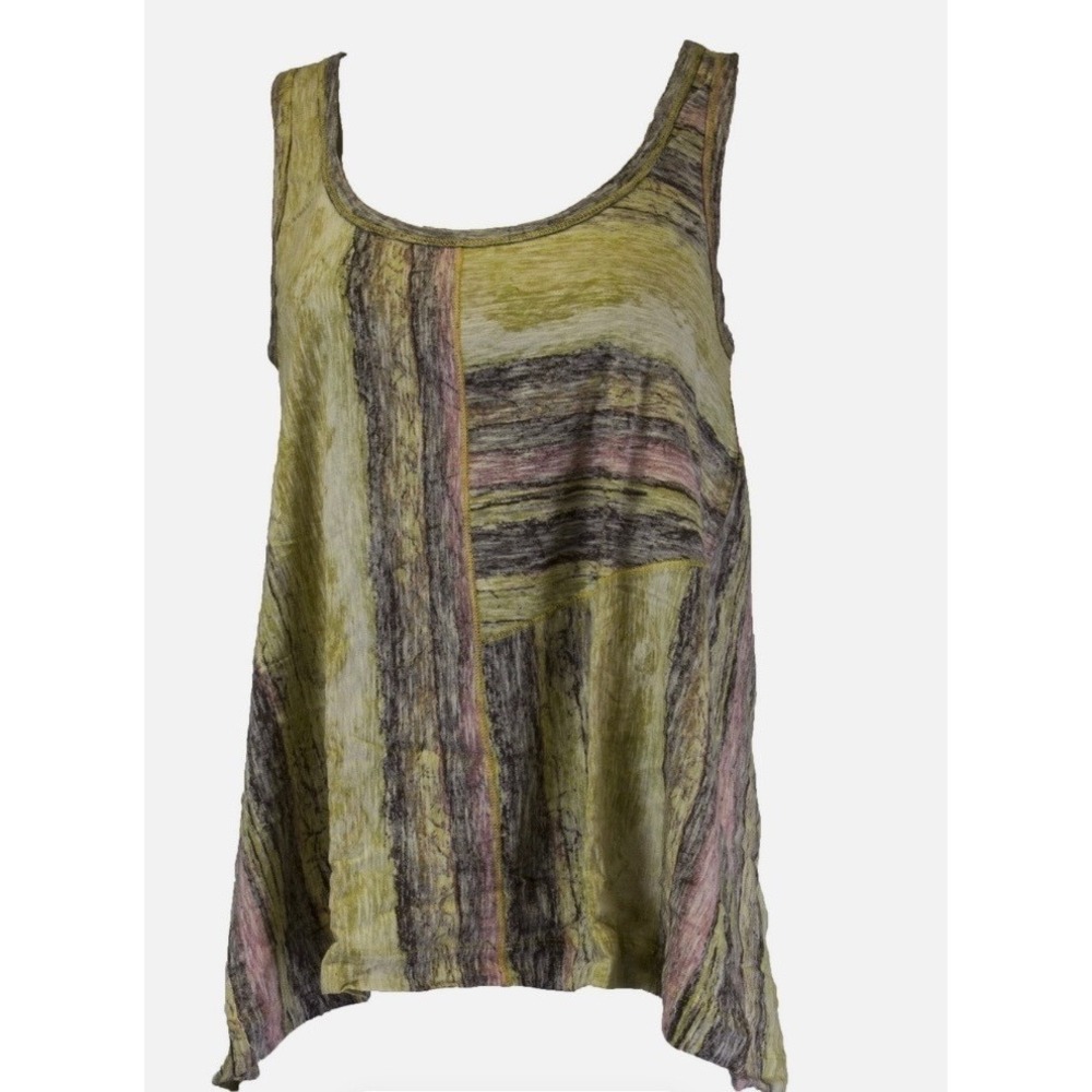 Grey State Women's Desert Stripe Tank Size 3